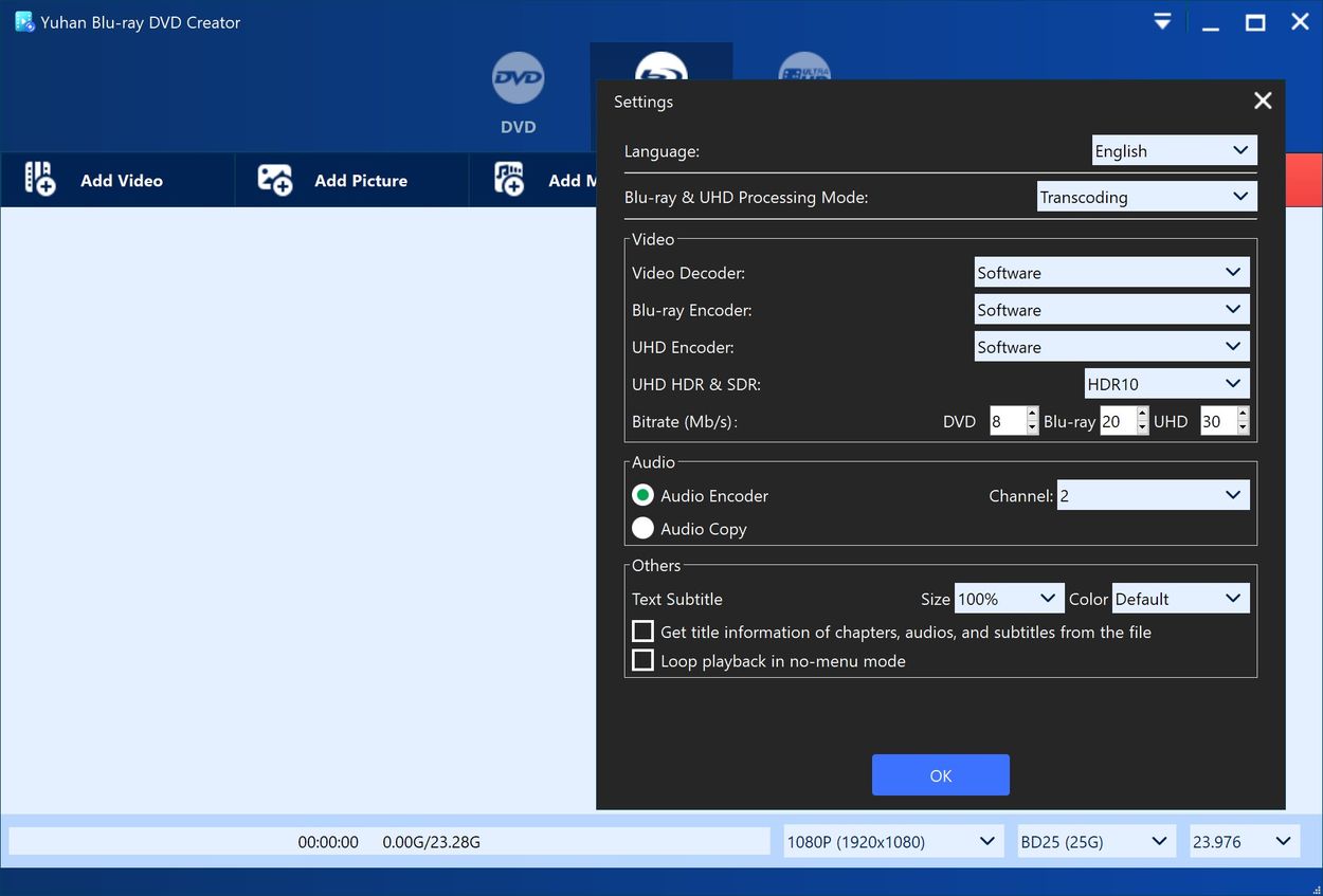Yuhan Blu-ray DVD Creator + crack